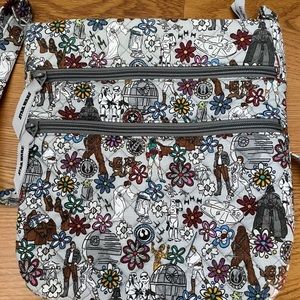 Vera Bradley Star Wars - Far Far Away - Triple Zip Hipster Crossbody Bag Purse